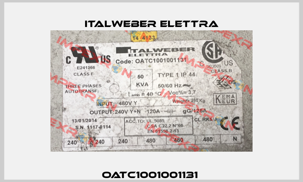 OATC1001001131  Italweber Elettra