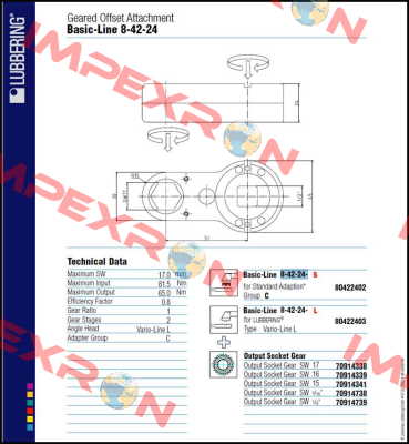 Basic-Line 8-42-24-S  Lubbering