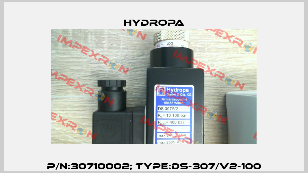 P/N:30710002; Type:DS-307/V2-100 Hydropa Hydrostar