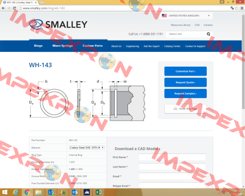 XWH 143-X  SMALLEY