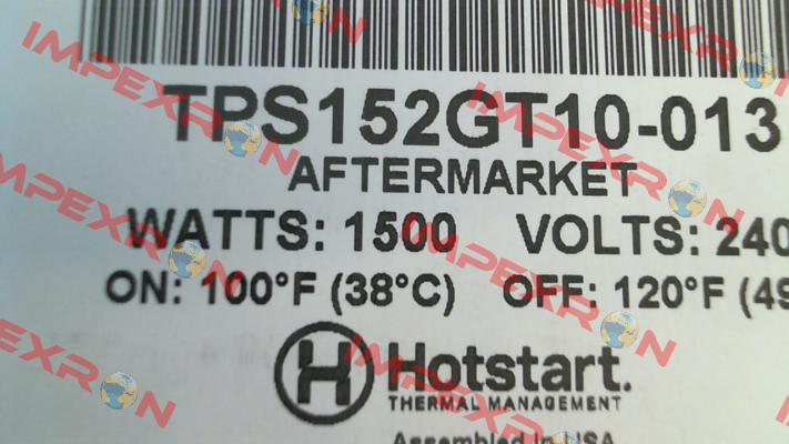 TPS152GT10-013 Hotstart