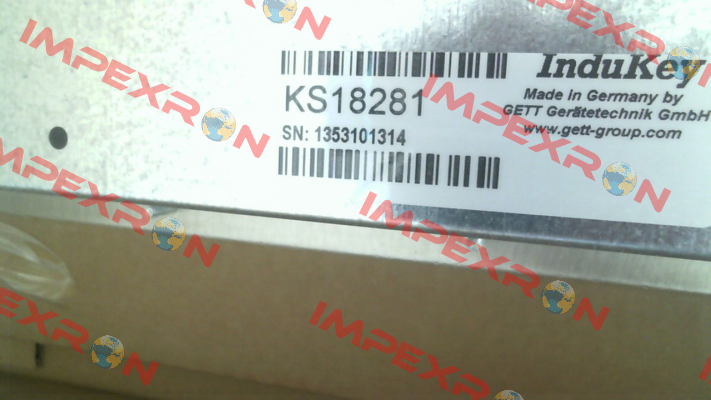 P/N: KS18281 Type: TKS-105c-TB50oF80-MODUL-USB-US InduKey