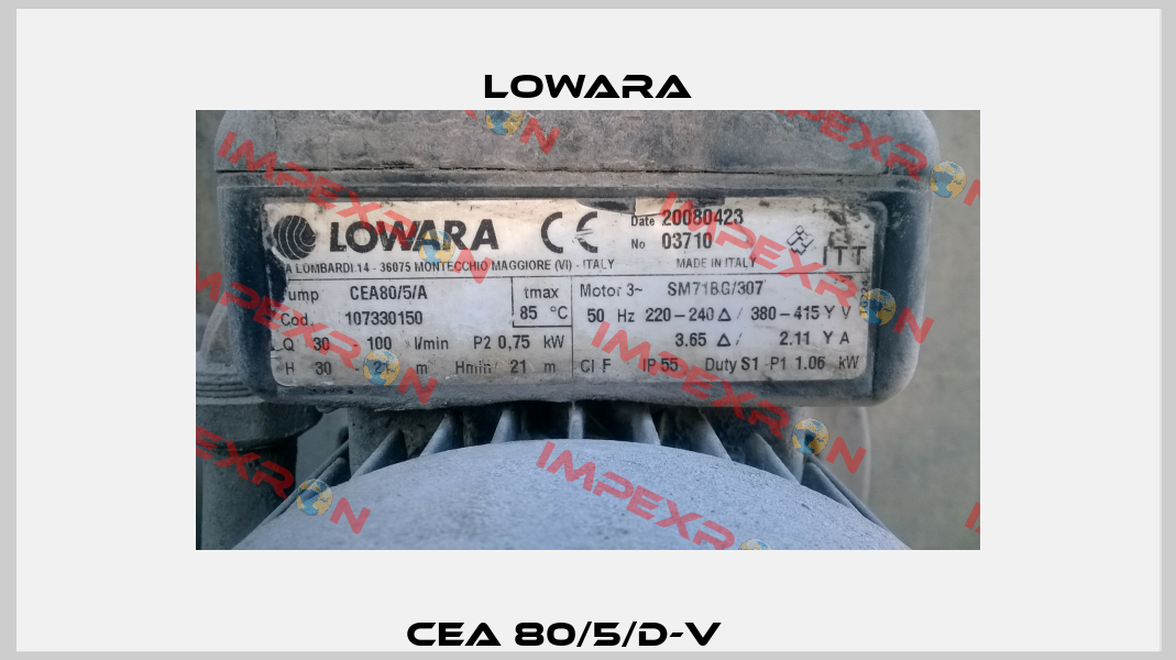 CEA 80/5/D-V     Lowara