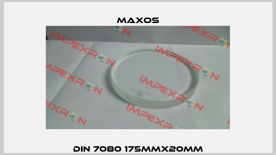 DIN 7080 175mmX20mm Maxos