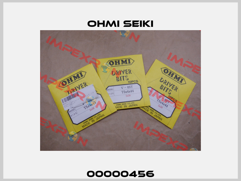 00000456 Ohmi Seiki