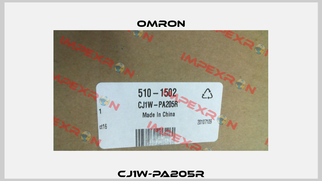 CJ1W-PA205R Omron