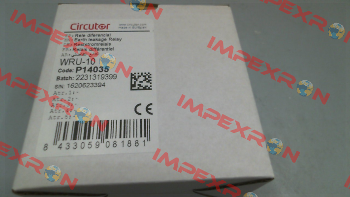 P14035, WRU 10 Circutor